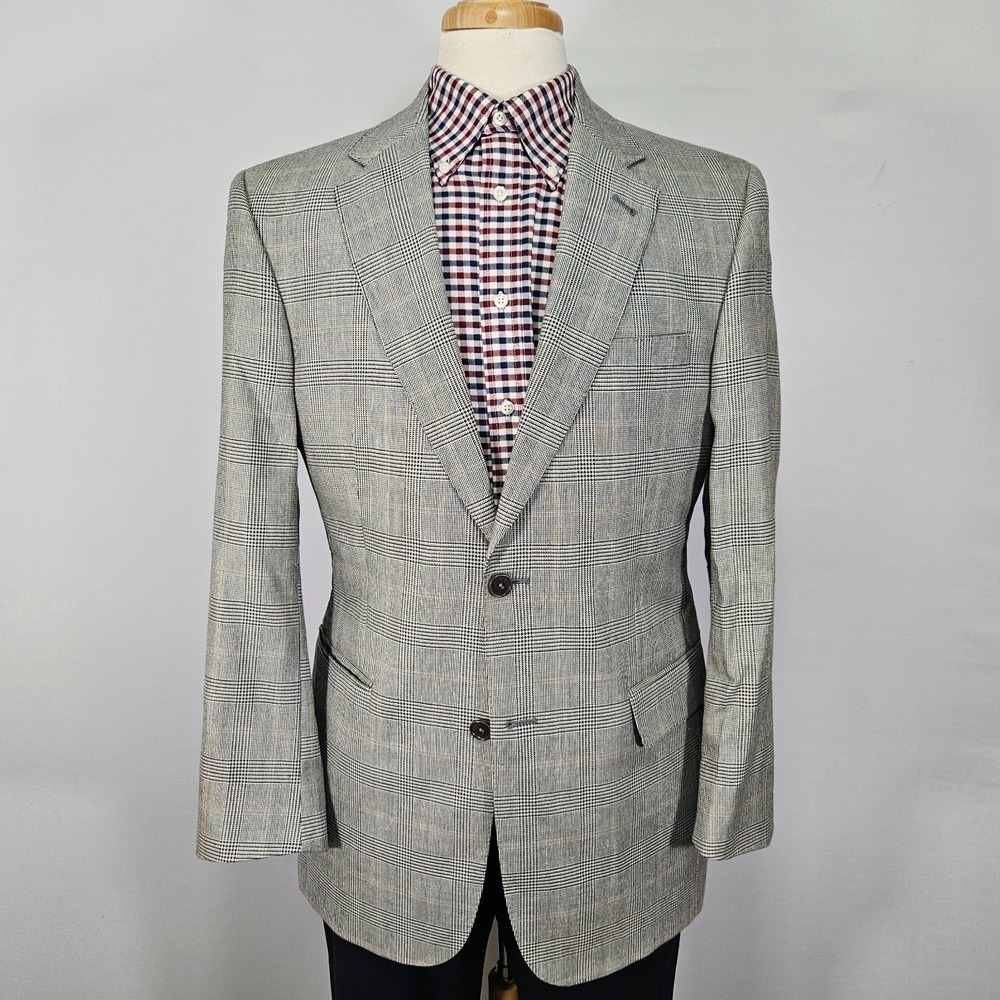 JOS A BANK Gordon Signature Men's Sport Coat‎ Blazer Soft Silk Wool Cashmere 40R